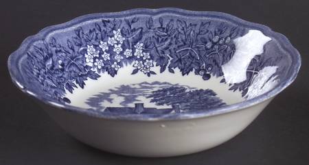 Merrie England Blue Fruit/Dessert (Sauce) Bowl