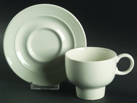 Apollo Flat Cup & Saucer Set