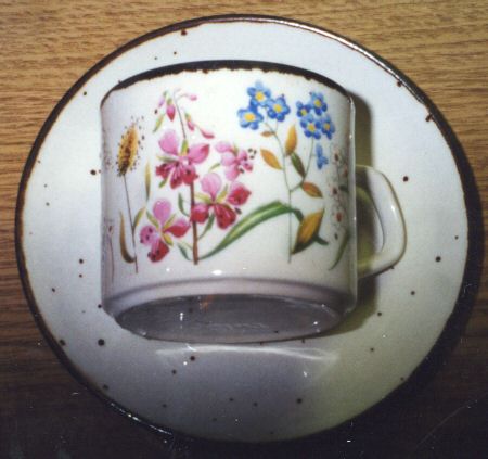 Wayside Flat Cup & Saucer Set