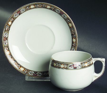 Hanley Flat Cup & Saucer Set