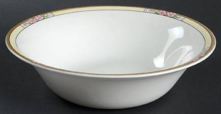 Nebraska Cream 9" Round Vegetable Bowl