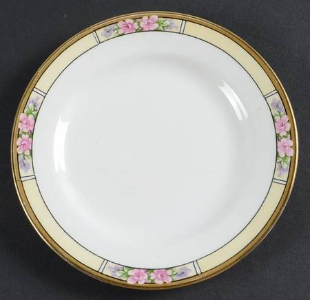 Nebraska Cream Bread & Butter Plate
