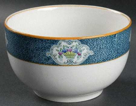 Newark (Blue On White) Cranberry Bowl