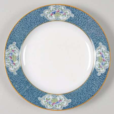 Newark (Blue On White) Bread & Butter Plate
