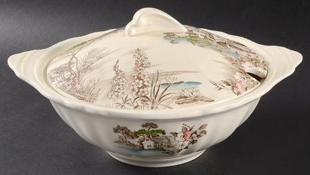 OLDE AVON DALE (MULTICOLOR, NO YELLOW) Tureen &  Lid