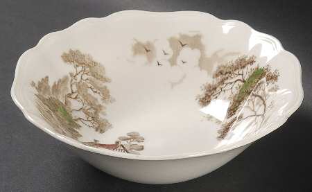 OLDE AVON DALE (MULTICOLOR, NO YELLOW) Coupe Cereal Bowl