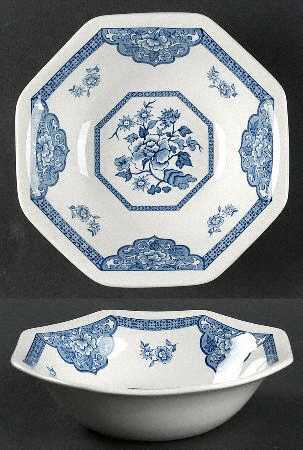 Old Pekin Blue Coupe Cereal Bowl