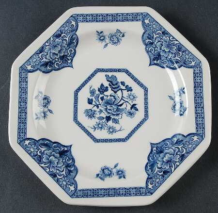 Old Pekin Blue Dessert/Pie Plate