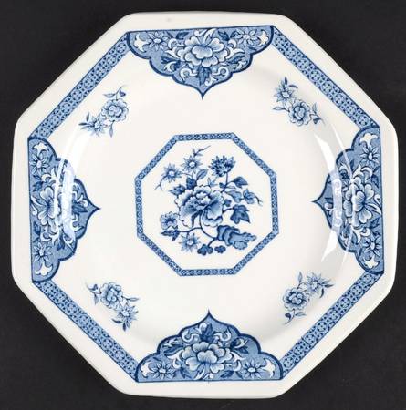 Old Pekin Blue Salad Plate