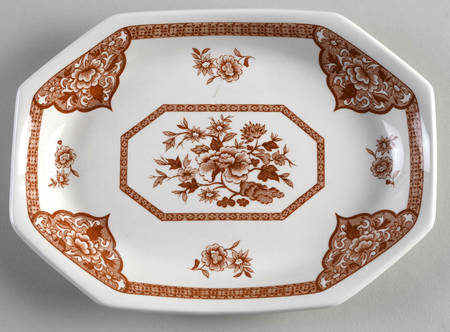 Old Pekin Brown Relish/Gravy Underplate