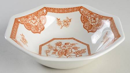 Old Pekin Brown Coupe Cereal Bowl
