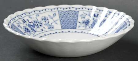Park Lane Blue and White Fruit/Dessert (Sauce) Bowl