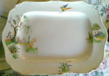 Persian Garden 12" Oval Serving Platter