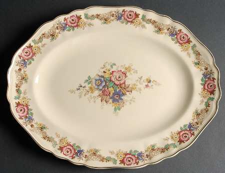 Pilgrim (Sunshine) 16" Oval Serving Platter