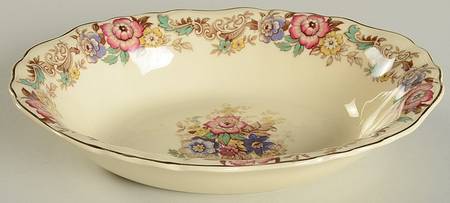 Pilgrim (Sunshine) 8" Oval Vegetable Bowl