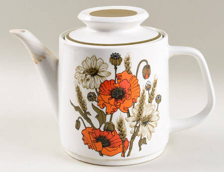 Poppy Teapot & Lid