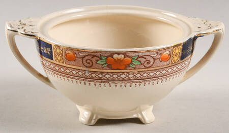 Queen Mary Sugar Bowl No Lid