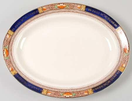 Queen Mary 12" Oval Serving Platter