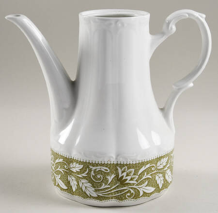 Renaissance Green Coffee Pot No Lid