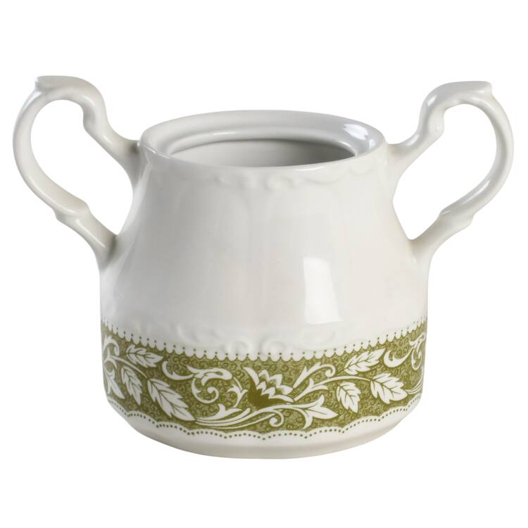 Renaissance Green Sugar Bowl No Lid
