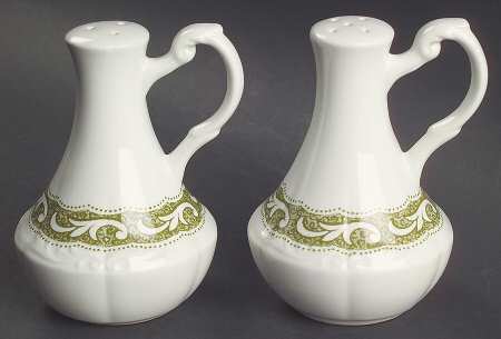 Renaissance Green Salt & Pepper Set