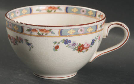 Richmond (White Background) Flat Cup