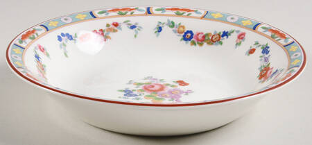 Richmond (White Background) Coupe Soup Bowl