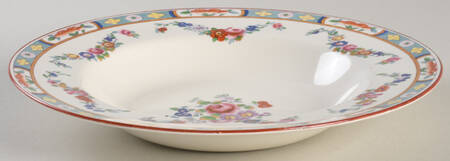 Richmond (White Background) Rim Soup Bowl