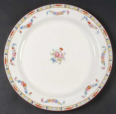 Richmond (White Background) 12" Chop Plate (Round Platter)