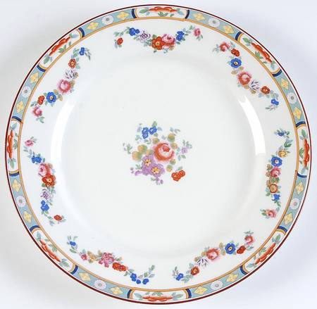 Richmond (White Background) Luncheon Plate