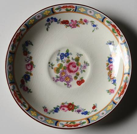 Richmond (White Background) Saucer for Demitasse Cup