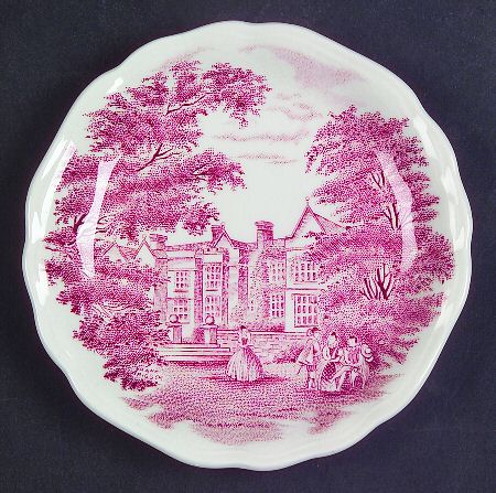 Romantic England Red (Shield-No Dishwash Marking) Coaster