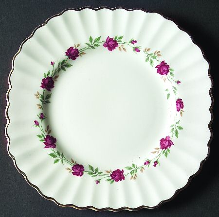 Rose Marie Square Dessert Plate