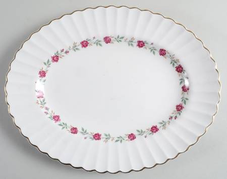 Rose Marie 12" Oval Serving Platter