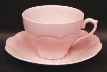 Rosa Flat Cup & Saucer Set
