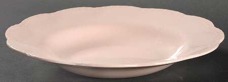 Rosa Large Rim Soup Bowl