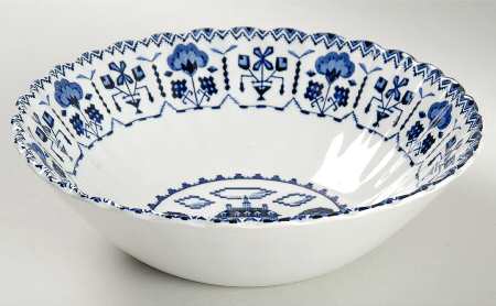Sampler Blue Coupe Cereal Bowl
