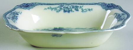 Sandown, The Blue 10" Oval Vegetable Bowl