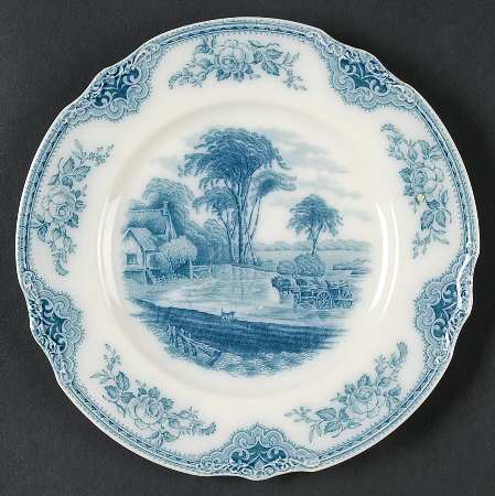 Sandown, The Blue Dessert/Pie Plate