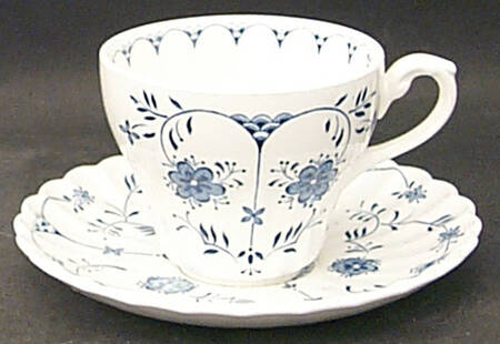 Scandia Flat Cup & Saucer Set
