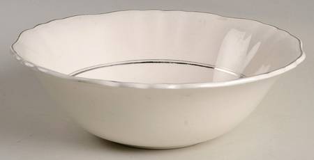 Silver Baroque 8" Round Vegetable Bowl