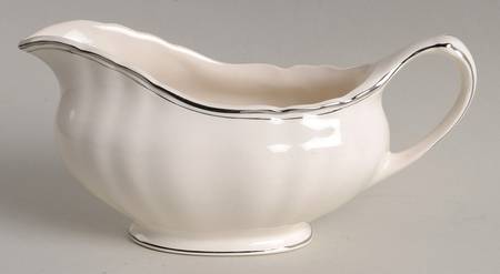 Silver Baroque Gravy Boat by J & G Meakin