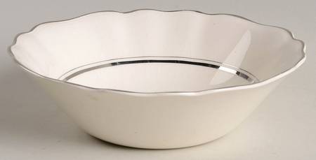 Silver Baroque Coupe Cereal Bowl