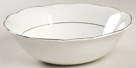 Silver Baroque 8" Round Vegetable Bowl