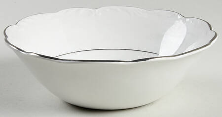Silver Baroque Coupe Cereal Bowl