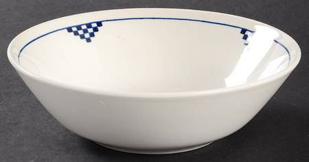 Silhouettes Chequers Coupe Cereal Bowl