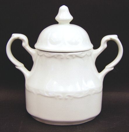 Sterling Colonial Sugar Bowl & Lid