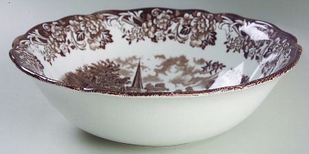 Stratford Stage Brown 8" Round Vegetable Bowl