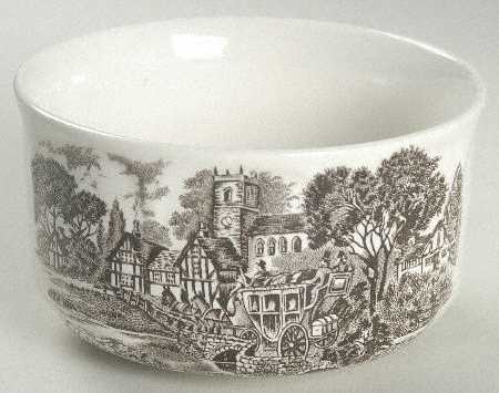 Stratford Stage Brown Cranberry Bowl