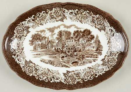 Stratford Stage Brown Relish/Butter Tray